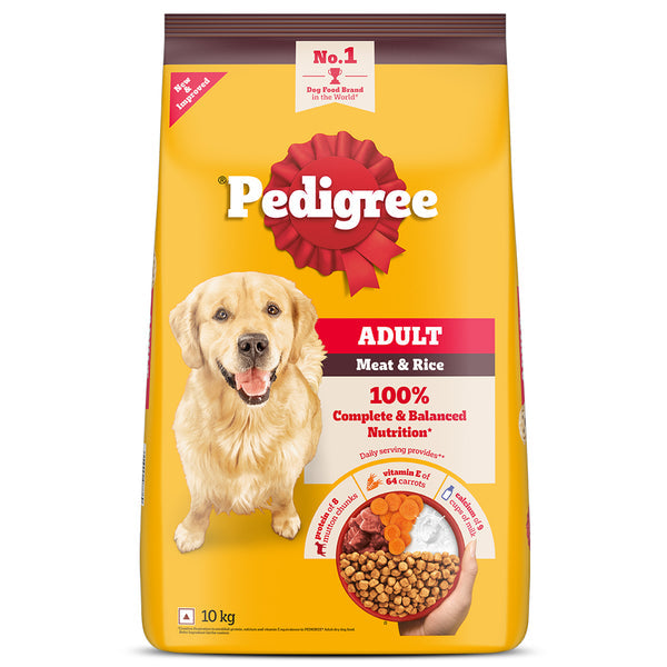 Pedigree Adult Meat and Rice Dog Dry Food