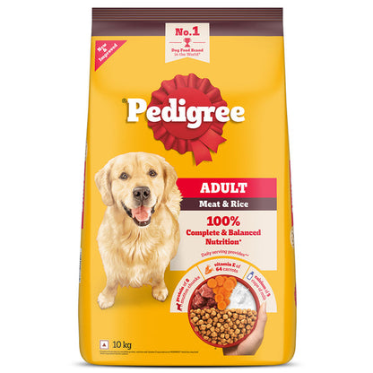 Pedigree Adult Meat and Rice Dog Dry Food
