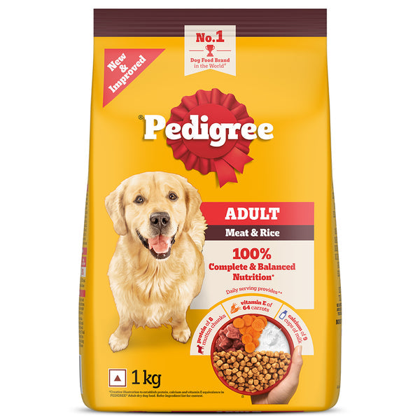 Pedigree Adult Meat and Rice Dog Dry Food