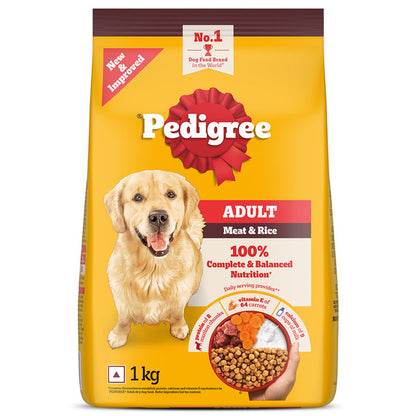 Pedigree Adult Meat and Rice Dog Dry Food