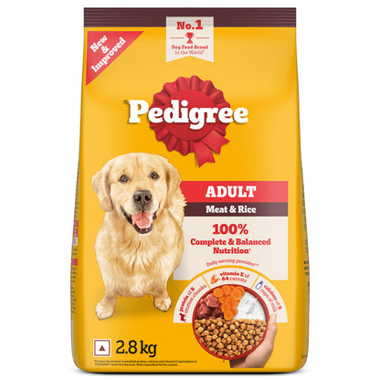 Pedigree Adult Meat and Rice Dog Dry Food