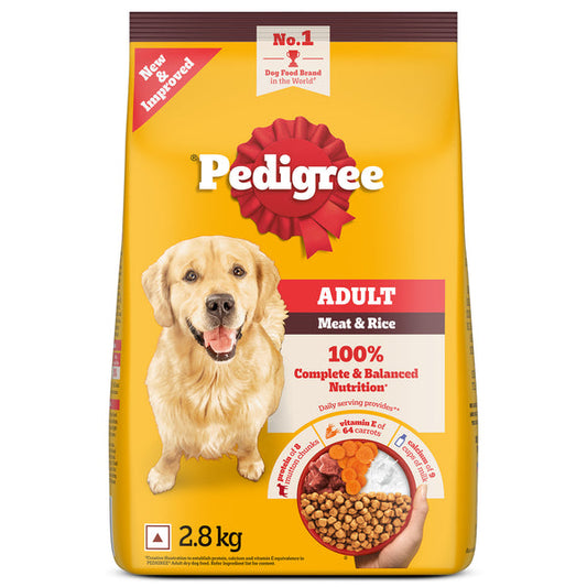 Pedigree Adult Meat and Rice Dog Dry Food