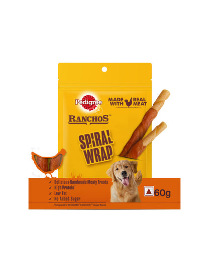 Pedigree Ranchos Spiral Wrap Chicken & Smokey - 70g - image 2