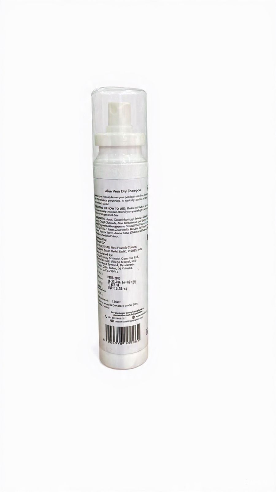 Aloe Vera Dry Shampoo - Anti-Bacterial & Anti-Fungal