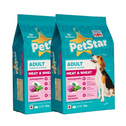 Mankind PetStar Adult Meat & Wheat Dry Dog Food