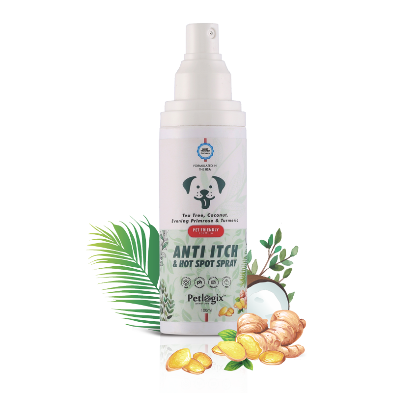 Anti Itch & Hotspot Spray for Mild to Medium Itching (Suitable for dogs)