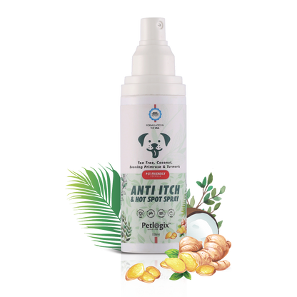 Anti Itch & Hotspot Spray for Mild to Medium Itching (Suitable for dogs)
