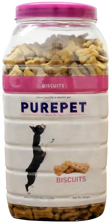 Purepet Dog Treats Biscuits - Mutton Flavour 800g Pack