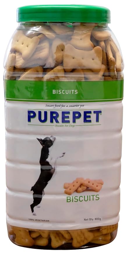 PurePet 100% Vegetarian Dog Biscuits - 800 g