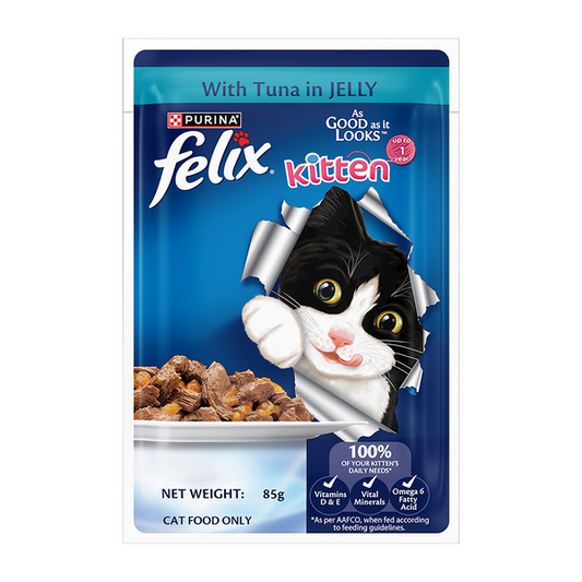 Purina Felix Adult Mackerel in Jelly Wet Cat Food
