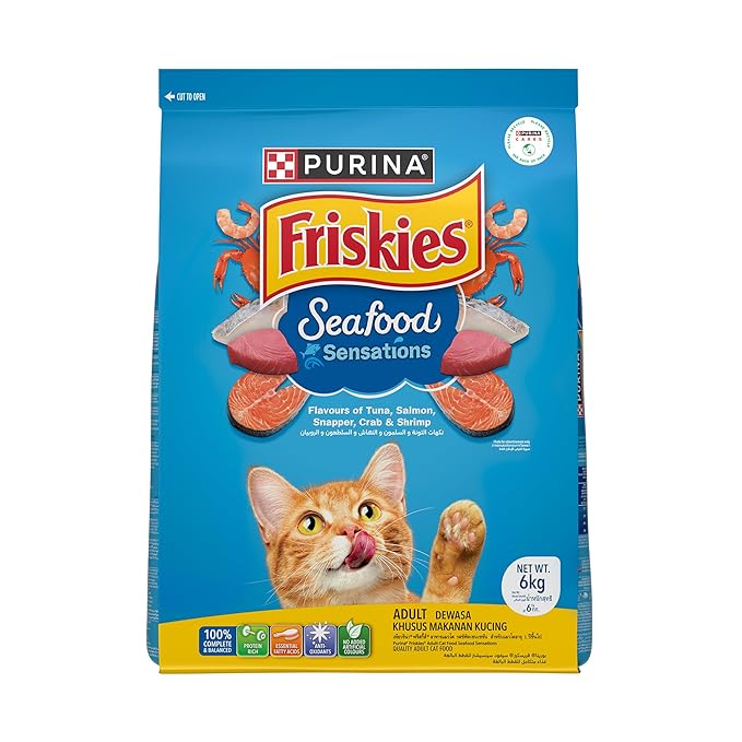 Purina Friskies Seafood Sensations Dry Cat Food