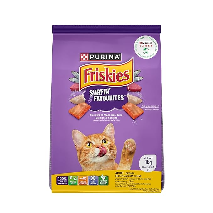 Purina Friskies Surfin Favourites Dry Cat Food