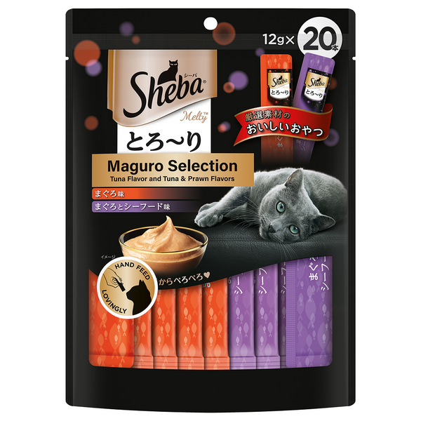 Sheba Melty Lickable Maguro Selection Creamy Cat Treats