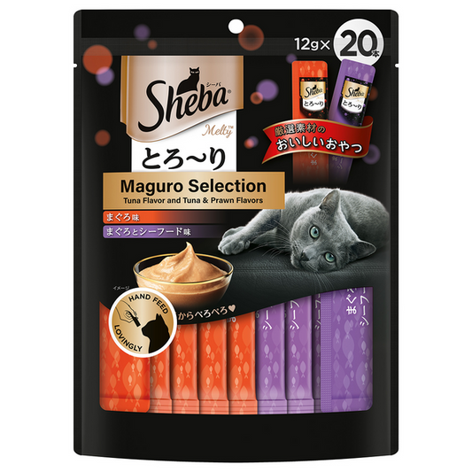 Sheba Melty Lickable Maguro Selection Creamy Cat Treats