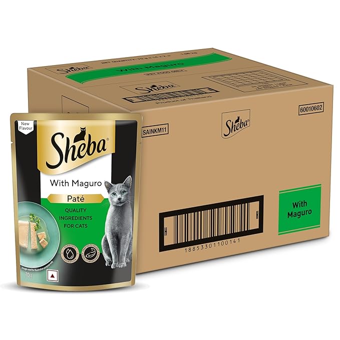 Sheba Pate - Maguro Wet Cat Food 14x70gm Pouch