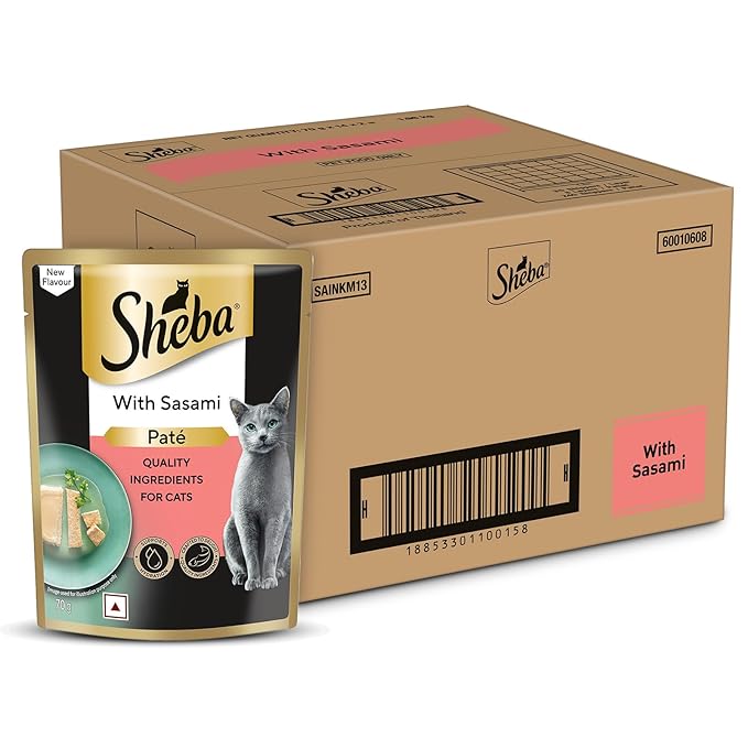 Sheba Pate - Sasami Wet Cat Food 28x70gm Pouch