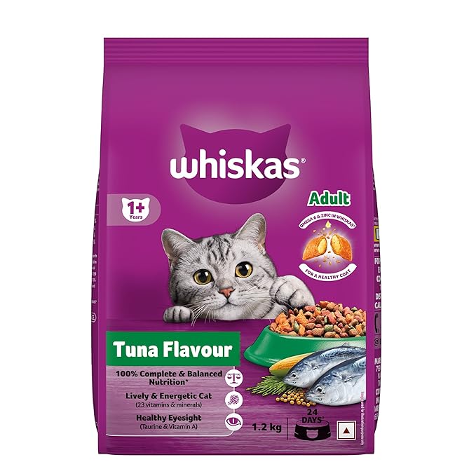 Whiskas Adult Dry Cat Food (1+ Years) – Tuna