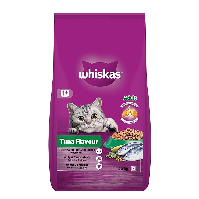 Whiskas Adult Dry Cat Food (1+ Years) – Tuna
