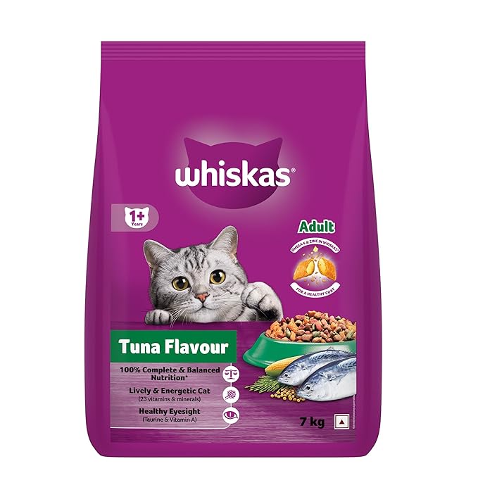 Whiskas Adult Dry Cat Food (1+ Years) – Tuna